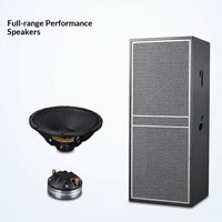 LMO Dual 15 pouces en bois, néodyme E215, sonorisation professionnelle pour grandes manifestations, mariages, divertissements, KTV, bars, 600W, 136dB