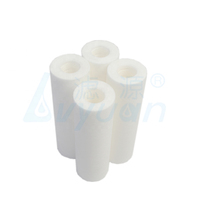 Cartouche filtrante à sédiments PP, réservoir sous pression, haute efficacité, usage industriel, système de filtration d'eau 500L/heure, 1-5 microns, blanc