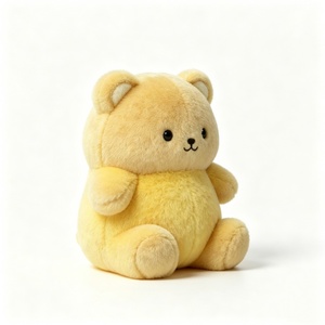 Customized Minimalist Gradient <b>Bear</b> Plush,Cozy <b>Bear</b> Plushie,<b>Cute</b> <b>Bear</b> Plush Kids,Soft Yellow Decor Plush, PP Cotton Filled 0-24 - Product Image 2