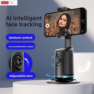 Nouvelle caméra d'action stabilisée <span class=keywords><strong>pour</strong></span> <span class=keywords><strong>téléphone</strong></span> <span class=keywords><strong>portable</strong></span> avec reconnaissance faciale intelligente IA 360° P01 TikTok Live Streaming Selfie Tool Anti-Shake - Product Image 3