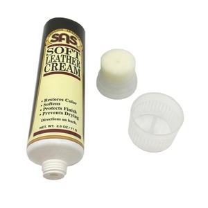Tube cosmétique en plastique souple personnalisé de 100 ml avec brosse et éponge, emballage tendance pour crème pour les mains, crème pour les pieds, logo personnalisé - Product Image 3