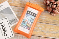 Tas tahan air Pvc casing ponsel untuk iphone samsung bening Pouch Case tahan air pelindung tas ponsel