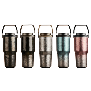 Thermos à café en titane pur inoxydable 700 ml sans BPA, moderne, pour les voyages, isolation thermique de 6 à 12 heures, respectueux de l'environnement - Product Image 6