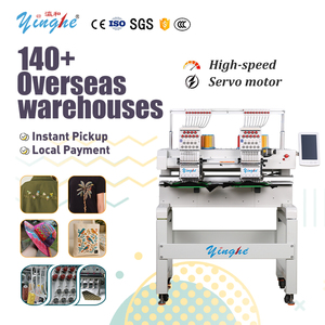 Yinghe Monogram <b>Machine</b> Digital <b>Automatic</b> 2heads 9Needles Industrial <b>Sewing</b> Computer Embroidery Agbada Embroidery <b>machine</b> - Product Image 1