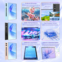 Tableta Inteligente Wifi de Alta Calidad con Android 13.0, 16 GB + 1 TB, para Estudiantes