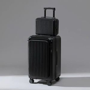 Set Valigie con Apertura Frontale, 2 Pezzi, 20 24 28 Pollici, Grande Capacità Espandibile, per Viaggi d'Affari - Product Image 4