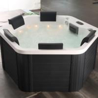 Bain à remous hydrothérapeutique moderne, jacuzzi extérieur à 31 jets avec température constante, fourniture directe du fabricant de Foshan