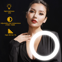 Jinbei EFR-36 18 pouces LED Ring Light Dimmable photographie vidéo maquillage 36W LED Selfie Ring Light 2700K-7500K avec trépied support