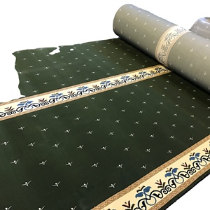 Axminster verde e blu antistatico alto mucchio da parete a parete moquette della moschea e tappeto per la moschea serie di W-S78 <span class=keywords><strong>Masjid</strong></span> - Product Image 1