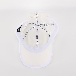 Casquettes de baseball ajustées brodées personnalisables 100% polyester respirant chapeau de sport de gymnastique pour la course à pied Tennis vente en gros - Product Image 5