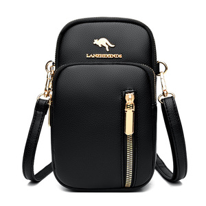 Sac bandoulière léger multi-poches, petit sac à main pour téléphone portable, portefeuille, vente en gros, étui pour téléphone portable pour femmes - Product Image 1