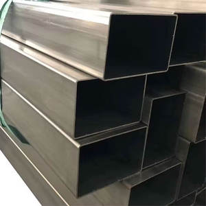 Épaisseur de haute qualité 0.05mm-20mm 201/202/304/316/309S/S31803/S32750 tuyau en acier inoxydable carré pour la construction - Product Image 1