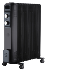 Máy sưởi dầu hồng ngoại điện 220V bền bỉ cho phòng ngủ, phòng tắm & phòng khách tiêu chuẩn EU - Product Image 1