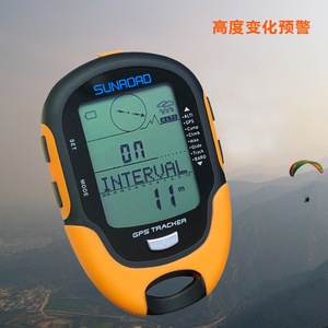 GPS portable étanche 50m le plus vendu pour l'extérieur avec fonction de synchronisation Beidou, altimètre barométrique, pression, température, boussole et lampe de poche - Product Image 2