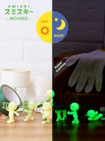 Figurines Lumineuses Mignonnes en PVC de la Série Moving Box – Cadeau Surprise Créatif pour Fans de Films et Séries TV