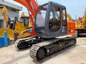 Vente flash : Mini-excavatrice sur chenilles Hitachi ZX120 d'occasion, 12 tonnes, modèle 2018, capacité de la benne de 0,8 m, 1000 heures, rapport technique des machines - Product Image 2