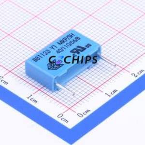 Condensador de Seguridad B81123C1102M000, Componente de Montaje en Orificio (THT), P=15mm 1nF 20% 500V Y1 - Product Image 1