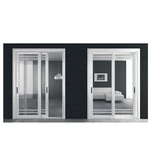 Herstellung Französisch Stil Upvc PVC Kunststoff Französisch Terrasse Balkon Doppels chiebetür Preise für Schlafzimmer