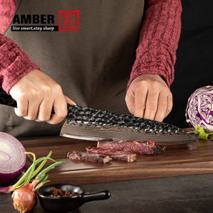 Biểu Tượng Tùy Chỉnh Vg10 Đồng Damascus Dao Giả Mạo Lưỡi Nhật Bản Nhà Bếp Đầu Bếp Dao Đặt Sushi Dao Thiết Lập Và Nhựa Xử Lý - Product Image 2