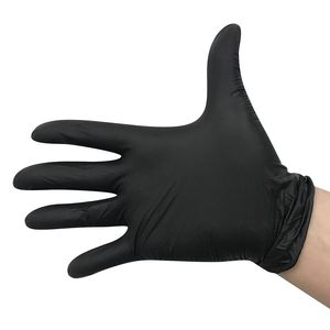 Wholesale Mediunion Disposable Black Powder-Free Nitrile <strong>Gloves</strong> Smooth Texture Flexible <strong>Touch</strong> Screen Functionality Anti-Static - Product Image 4