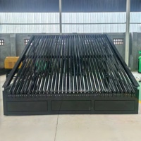 10 écrans statiques Grizzly Rock robustes, barres de pont boulonnées réglables, poutres en I de 4 po x 4 po, capacité de charge de 5000 lb