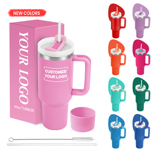 Topnovo - Vaso Térmico de Acero Inoxidable de Doble Pared con Aislamiento al Vacío para <span class=keywords><strong>Nespresso</strong></span> de 40oz con Asa, Productos en Blanco para Sublimación al por Mayor - Product Image 1