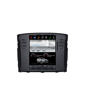 Bosstar PX3/PX6 Android 10.4 pouces Écran <span class=keywords><strong>Tesla</strong></span> Modèle d'affichage Autoradio Lecteur DVD pour Mitsubishi Pajero V97 Système audio de voiture - Product Image 3