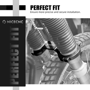 เหล็กค้ำโช้คหน้าอะลูมิเนียม NICECNC สำหรับรถมอเตอร์ไซค์ซูซูกิ DR650S DR650SE DR 650 S <span class=keywords><strong>SE</strong></span> <span class=keywords><strong>DR650</strong></span> S RD650 <span class=keywords><strong>SE</strong></span> ปี 1996-2024 - Product Image 2