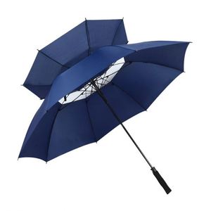 Parapluie automatique double couche 30 pouces imprimé sur mesure, ouverture automatique, vente en gros - Product Image 4