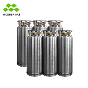 Dewar de stockage de gaz cryogénique 175L 195L 210L pour oxygène/azote/argon/CO2, Cylindre Dewar pour nitrogène liquide - Product Image 5