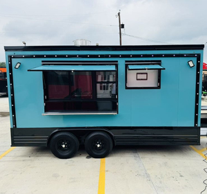 New Design Mobile Food Carts Mobile Stainless Steel Concession Trailer Towable Food Trailer <b>for</b> Sale - Product Image 2