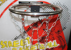 Machine de jeu de tir au <span class=keywords><strong>basket</strong></span>-ball à monnayeur avec tableau de scores LCD, construction en métal et plastique, utilisation en intérieur, langues personnalisables - Product Image 4