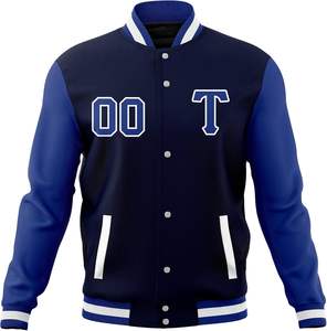 Wholesale High Quality Varsity <b>Jacket</b> <b>Men</b> Chenille Embroidery Leather Sleeves Custom Baseball Letterman Varsiti <b>Jacket</b> - Product Image 1