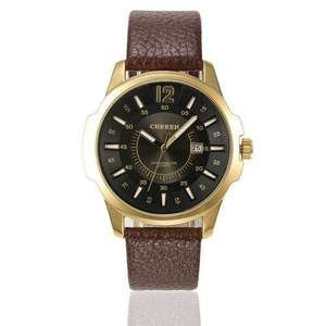 Curren 8123 iş erkek izle moda takvim Quartz saat - Product Image 1