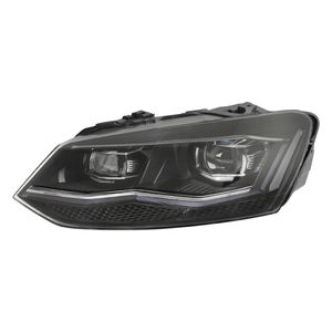 Nuovo Faro a LED DRL Xenon Modificato 12V 19-24 per <span class=keywords><strong>Volkswagen</strong></span> <span class=keywords><strong>Polo</strong></span> 6 MK6, Temperatura Colore 6000K, Plug+Play, 4000 Lm - Product Image 1