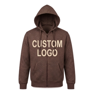 Sudadera con capucha personalizada para invierno, sudadera con capucha gruesa, sudadera con capucha con cremallera, proveedor mayorista de marca privada para minoristas de ropa. - Product Image 1