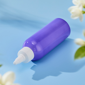 Botellas de Plástico Reciclado <span class=keywords><strong>PCR</strong></span> de 4oz y 8oz para Envases Cosméticos Ecológicos, Botellas Exprimibles para Aceite Capilar, Botellas con Tapa de Rosca Reutilizables con Aplicador - Product Image 6