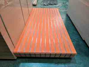 Panel Ranurado Slatwall de <span class=keywords><strong>MDF</strong></span> de 15mm / Tablero Ranurado de Melamina <span class=keywords><strong>MDF</strong></span> de 18mm para Exhibición - Product Image 6