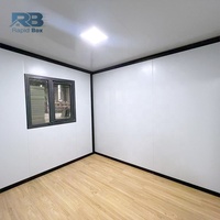 Maison préfabriquée extensible en conteneur de 20 pieds ou 40 pieds, maison modulaire pliable, mini-maison à 2 chambres, bureau mobile, hôtel, maison préfabriquée rapide