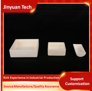 Résistance élevée de choc thermique de creuset en céramique de la grande pureté Al2O3 pour le laboratoire de métallurgie - Product Image 4