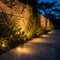 Éclairage de terrasse pour escaliers de jardin, tension DC24V, IP67, 3W, lumière LED encastrée au sol
