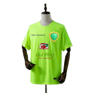 Jersey Sepak Bola Lengan Pendek Versi Thailand Musim 25/26 100% Poliester Bernapas Cepat Kering Berkualitas Tinggi Ukuran Besar Custom - Product Image 4