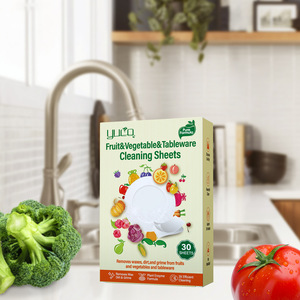 Fruit and vegetable dishwashing sheets, custom-made, degreasing and stain-removing, non-toxic and harmless, cross-border - Product Image 1
