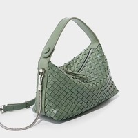 Tas dan Dompet Wanita Mode Wanita Dompet Wanita Terlaris Baru Tas Selempang Wanita Kulit Asli Anyaman