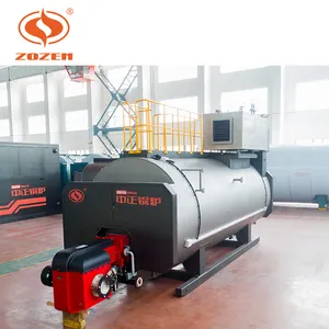 ZOZEN oil boiler uap kondensor gas untuk industri tekstil