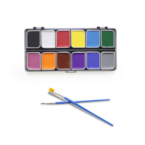 Professional Body Painting <strong>Kit</strong> 12 Colors <strong>Face</strong> <strong>Paint</strong> <strong>Kit</strong> Palette - Product Image 4