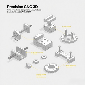 주문형 3D 인쇄 산업 부품 | 나일론, ABS, PETG, 레진 | 신속한 프로토타이핑 및 최종 사용 - Product Image 4