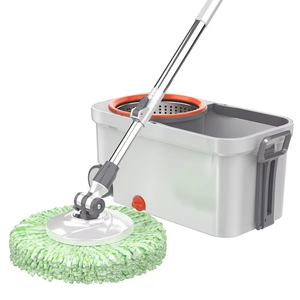 Juego <span class=keywords><strong>de</strong></span> Mopa con Mango Telescópico y Rodillo Extra Grande <span class=keywords><strong>de</strong></span> Chenilla <span class=keywords><strong>de</strong></span> Doble Accionamiento para Limpieza en una Sola Pasada Sin Necesidad <span class=keywords><strong>de</strong></span> Lavar a Mano, Ideal para Personas que Buscan Comodidad - Product Image 1