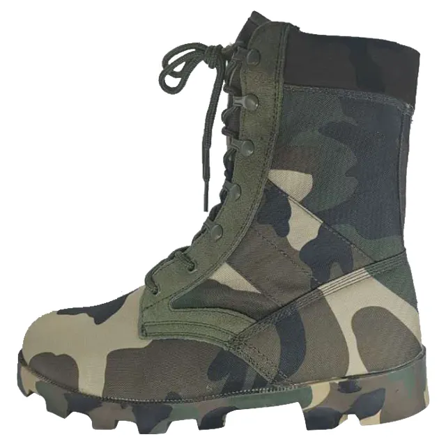 Men's special forces desert boots green outdoor mountaineering camouflage combat outdoor training boots