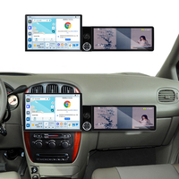Écran ZWNAV 13,1" + 12,3" pour Chrysler Grand Voyager 2006-2012, Android 15, CarPlay sans fil, DSP, GPS, autoradio stéréo, 4G WiFi, OEM